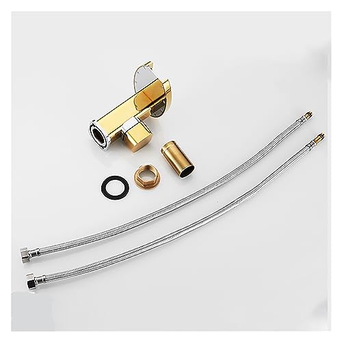 Robinet cascade LED changeant de couleur selon la température pour salle de bains moderne - 8