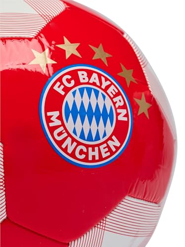 FC Bayern München Fußball I Größe 5 I Rot-Weiß I Fußball