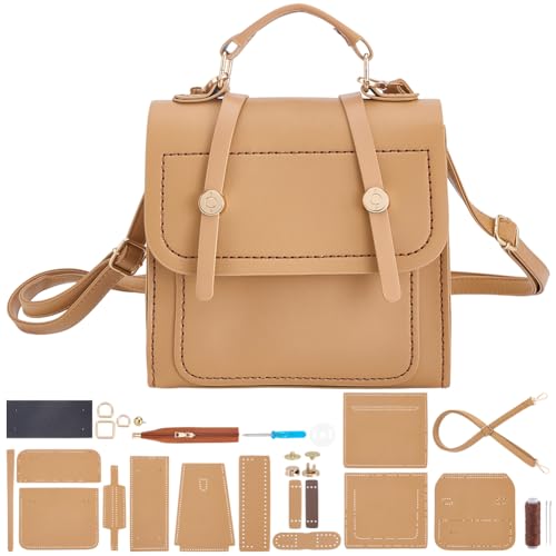Kit couture sac en cuir WEBEEDY set de fabrication DIY haut de gamme