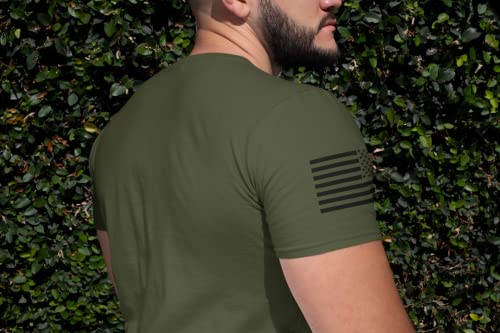 Football Flag Football American Flag Short Sleeve T-Shirt Graphic Tee3