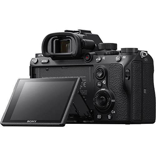 Sony a7 III ILCE7M3/B Full-Frame Mirrorless Interchangeable-Lens Camera with 3-Inch LCD, Body Only,Base Configuration,Black