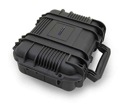 Casematix Waterproof Boating Gps Fish Finder Case Compatible With Garmin Striker 4, Humminbird Helix 7, Magellan Tr7 Trail, Lowrance Hook2 4X And Others In Customizable Foam, Case Only #TOP6