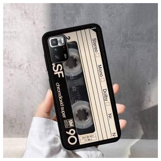 Vintage cassettebandje telefoonhoesje in retrostijl voor Redmi Note 8 7 9 4 6 pro max TX 5A 3 10 lite pro, A7, en Note 10 5G