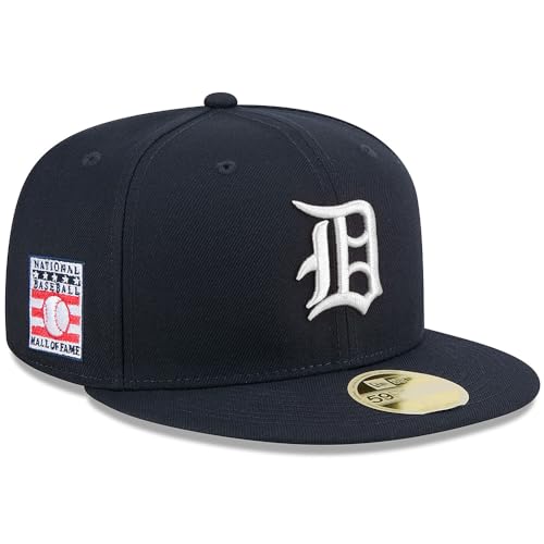 New Era Detroit Tigers 59FIFTY Cooperstown Hall of Fame Side