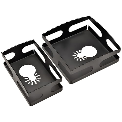 Jeu de fraises carrées en acier inoxydable pour outil oscillant de cloison sèche