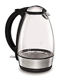 Kapazität: 1,7 Liter Tefal KI7208 1, 1 Liter, schott glas/edelstahl
