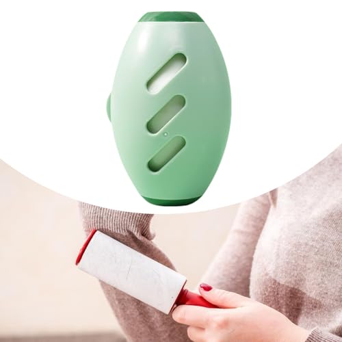 Fonowx 洗える糸くずローラー 糸くず除去 ダストクリーナー 掃除ツール 防塵 糸くずシェーバー 粘着性 ペットの毛クリーナー ベッド 旅行用, 緑