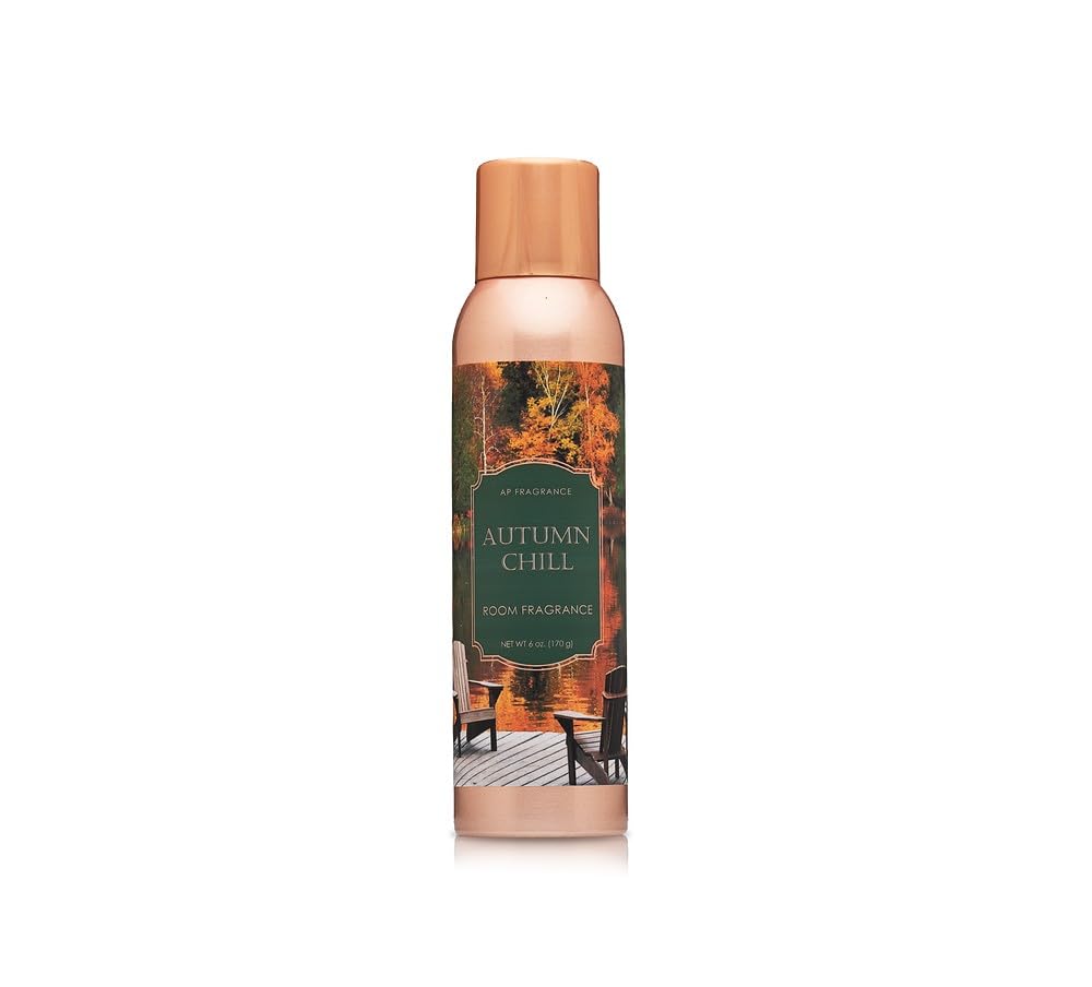 Concentrated Room Spray Fragrance Air Freshener Made by AP Fragrance, 6 oz, Made in USA (Autumn Chill)