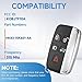 Smart Key Fob Replacement Fits for Land Rover Discovery 15-18 Discovery Sport 16-18 LR 2 13-14 LR 4 12-17 Rover 11-17 Rover Sport 11-17 Rover Evoque 12-17 Jaguar F-Pace F-Type XE XF XJ