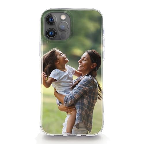 Personalised Phone Case For Apple IPhone 17 16 15 14 Pro Max Mini Plus 13 12 11 X XS XR SE 8 7 6 Custom Photo Hard Cover Personalize with Image One Image Layout