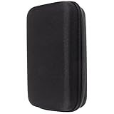 MUELODSIC Stoßfeste Thermometer Tasche aus Oxford mit Elastischem Band Kompakte Aufbewahrungshülle für Fieberthermometer und Ohrthermometer Separates Fach und Netzinnentasche Tragbar und