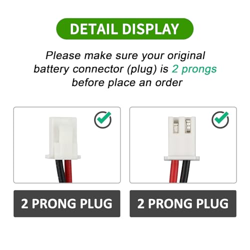 Image of Replacement for Shark Ninja Battery RVBAT85002 RVBAT85004 RVBAT85005 RV2310 | RV2001 RV2400 RV2500 RV2600 AV251 AV2510 AV2511 AV2501 RV2000 RV1100 RV2302AE RV2600WD RV2402WD UR1000SR UR1005SR RVBAT85003