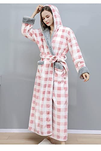 Vestido de aderezo hombre de franela con capucha y bata de baño patchwork 7