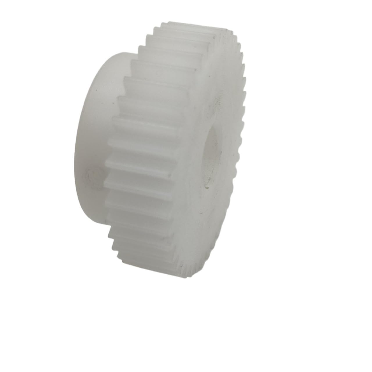 Cylindrical Drive 1pcs 0.8 Module 35 Teeth POM Straight Teeth Pinion 0.8M 35T Plastic Gear with Step Cylindrical Mechanical Spur Gear Rack Machinery(4mm)