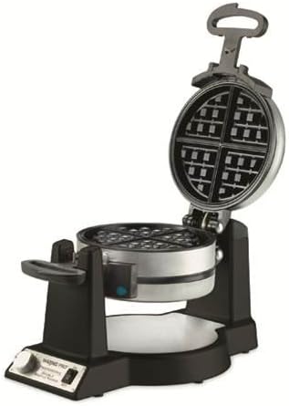 Waring Pro WWM1200SA Double Belgian-Waffle Maker, Black