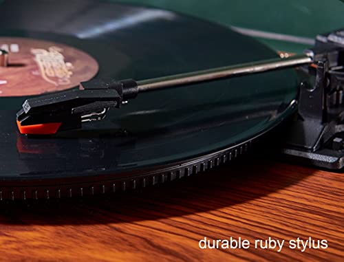 Tourne-Disque Vinyle Bluetooth Vintage Phonographe Tourne-Disque intégré 2 Haut-parleurs stéréo Platines 3 Vitesses avec… - Les Beatles, Paul McCartney, John Lennon, RIngo Starr, George Harrison Tourne-Disque Vinyle Bluetooth Vintage Phonographe Tourne-Disque intégré 2 Haut-parleurs stéréo Platines 3 Vitesses avec… – Image 6