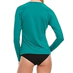 Hurley Rash Guard for Women, Womens Rash Guard Long Sleeve Shirts, Rashguard Swim Shirt Women UPF 50+ SPF & UV Protection - Image 2