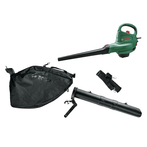 Bosch elektrischer Laubsauger/Laubbläser UniversalGardenTidy 3000 (3000 W, Fangsack 50 l, stufenlose Drehzahleinstellung, zum Blasen, Saugen und Häckseln von Laub, in Kartonverpackung) Bosch elektrischer Laubsauger/Laubbläser UniversalGardenTidy 3000 (3000 W, Fangsack 50 l, stufenlose Drehzahleinstellung, zum Blasen, Saugen und Häckseln von Laub, in Kartonverpackung)