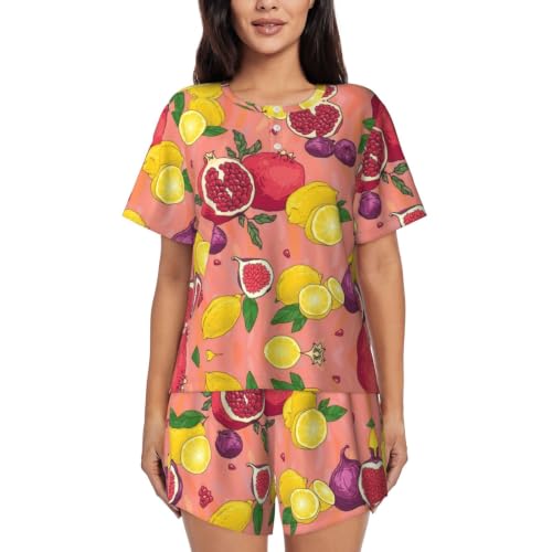 Pijama de 2 piezas para mujer que evita el calor nocturno con suavidad