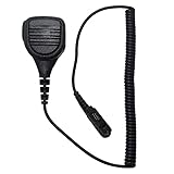 MaximalPower Palm Speaker Mic Kevlar Reinforced Cable for Motorola DMR Radio XPR3300 XPR3500 XPR3300e XPR3500e XPR 3300 3500 3300e 3500e