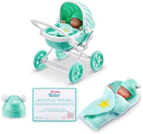 5 Surprise My Mini Baby Series 1 (2 Pack) by ZURU, Collectible Mystery Capsule, Toy for Girls, Realistic Miniature Baby, Playset and Accessories — view 4