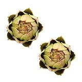 Ciieeo 2piezas Accesorios para Fotos Alcachofas Verduras Falsas Decoración De Alcachofas