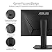 immagine 1ASUS VG278QR 27'' FHD (1920 x 1080) Esports Gaming Monitor per PC, 0.5 ms, 165 Hz, DP, HDMI, DVI, FreeSync, Compatibile G-Sync, Filtro Luce Blu, Flicker Free, Certificazione TUV