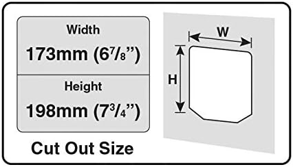 Miniatura 3 de Cat Mate Solapa giratoria para gatos con bloqueo de 4 vías, color blanco