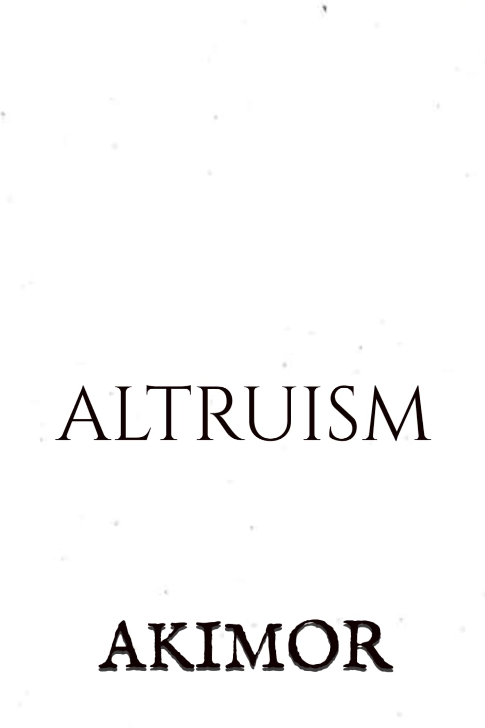 ALTRUISM