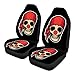 Poduszka Ochronna Samochodowa (poduszka Ochronna) Czaszka Joker Drukuj Modny Ochraniacz Na Fotel Samochodowy Konfigurowalny Wzór (Size : 2PCS)