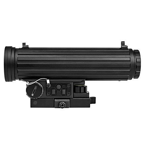 Ncstar Lio 4X34 Scope/Red And White Led Nav Lights/Locking Qr Mount/Blue Ill. Mil-Dot #TOP3