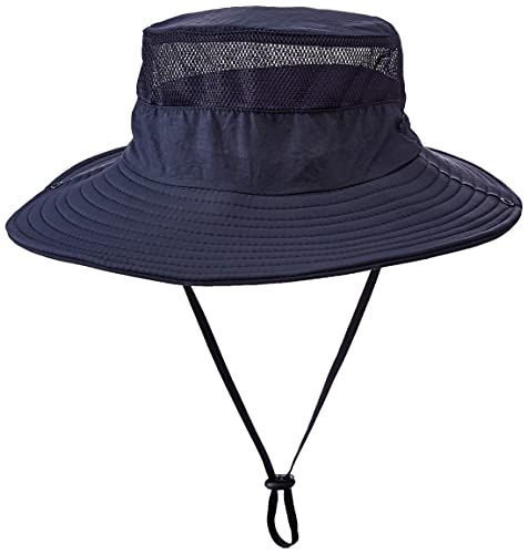 Chapeau de pêche avec protection UV pour randonnée et plage marine