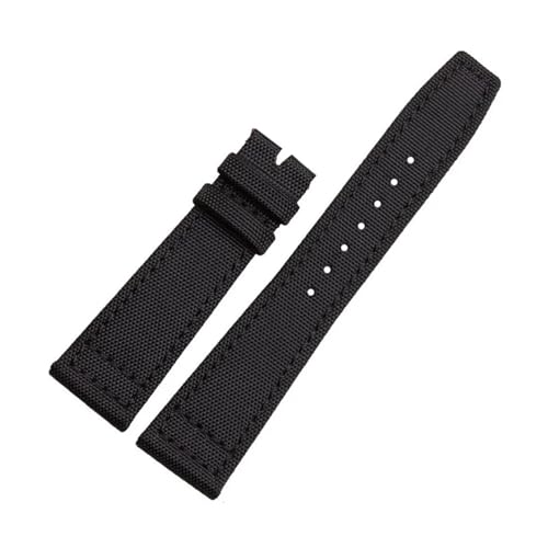 Bracelet de montre nylon textile de rechange pour boîtier classique chic