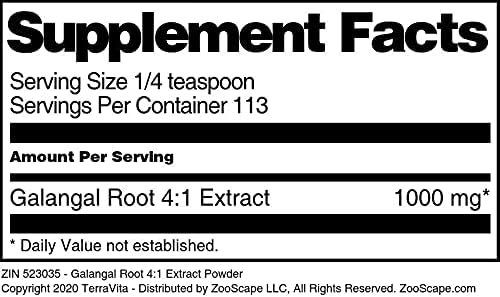 Miniatura 4 de Polvo de extracto de raíz de Galangal 41 (4 oz, ZIN 523035) - Paquete de 3