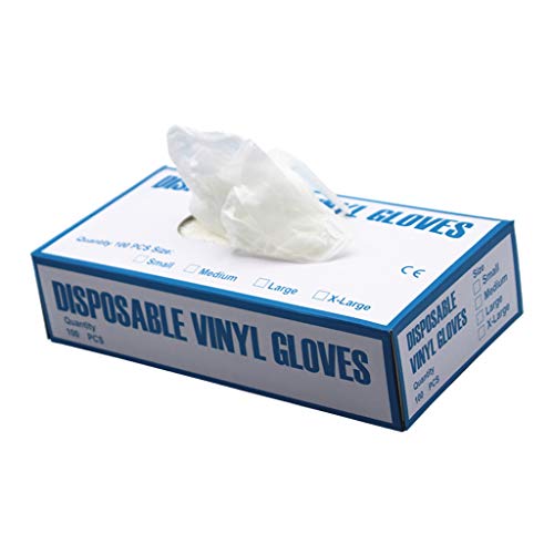 Preisvergleich Produktbild 100x Puderfrei Nitril-Handschuhe Untersuchungshandschuhe Einmalhandschuhe, Einweg-Handschuhe, Nahtlose Konstruktion - klar, M