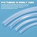PATIKIL PVC Vinyl Tubing, 2 Pcs 5/16