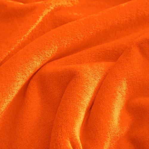 Image of KMUSET Fleece Blanket Grey Queen Size Lightweight Cozy Plush Microfiber Solid Blanket Factory Shop
