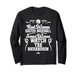 Smart Women Watch Tre Richardson Prospect Baseball Fan Gear Long Sleeve T-Shirt