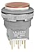 NKK Switches LB26WGG01-5C24-JC Switch, RED/Clear DPDT