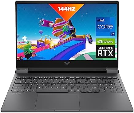 HP Victus 16 Laptop, FHD IPS 144Hz Display, 7ms Response Time, 13th Generation Intel Core i7-13700H, 16 GB RAM, 512 GB SSD, NVIDIA GeForce RTX 4060 GPU (8 GB), Windows 11 Home, 16-r0010nr (2023)