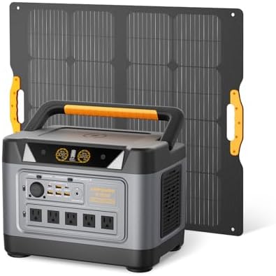 S1200 1190Wh Solar Generator Kit | 1200W Power Station + 120W Sol...