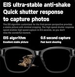 AI Smart Glasses with 8MP Camera Powered by ChatGPT AI , Bluetooth Sunglasses for Men, Real-Time Translation, Voice Assistant, Open-Ear Music & Calls, Dual Mic Noise Reduction, UV Protection Lenses - Image 9