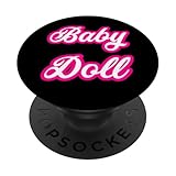 Baby Doll Design Cute Y2K Bimbo Core Girly Hot Girl Kawaii PopSockets Adhesive PopGrip
