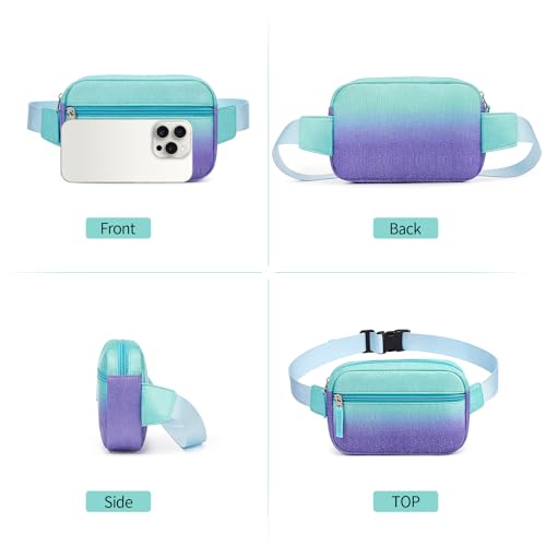 Image of Fanny Pack Birthday Gifts for Teen Girls 7-13, Kids Crossbody Belt Bag | Back to School Gifts, Cute Preppy Girl Fashion Accessories with Adjustable Strap, Trendy Stuff for Travel & Dorm Essentials