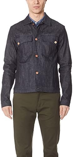Billy Reid Men's Copper Button Selvedge 