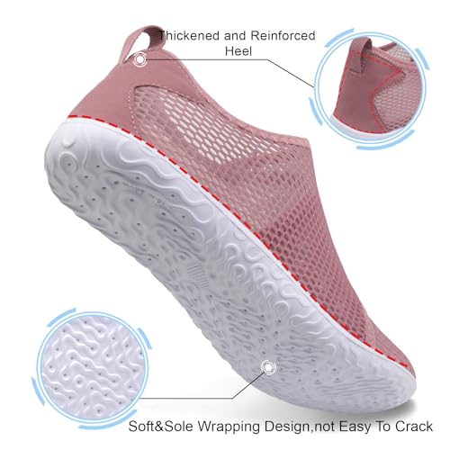 Image of Spesoul Womens and Mens Water Shoes Breathable Quick Dry Soft Barefoot Aqua Socks for Hiking Swim Beach Surf Yoga Sport