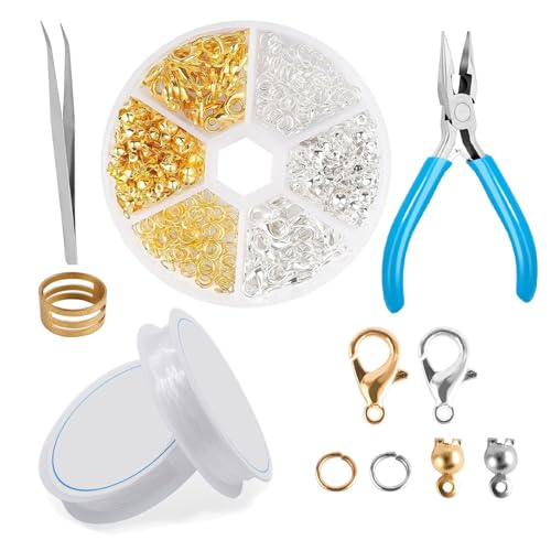 VYNZOR Kit Gioielli Fai da Te Adulti, Set Completo con