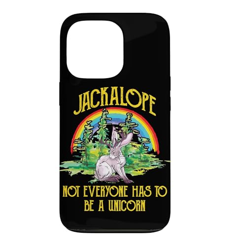 Jackalope Not Everyone Has To Be A Unicorn Rainbow Camping �X�}�z�P�[�X iPhone 13 Pro �p