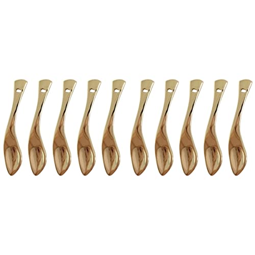 8pcs Scoop Makeup Curved Sampling Zinc Lotions Girls Applicator Spatula for Spoon Tool and Spoons Reusable Mixing Stirring Beauty Cream Women Face Facial Subaging Dispensing