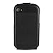 BlackBerry Leather Flip Shell Case Q10 - Black